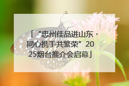 “忠州佳品进山东・同心携手共繁荣”2025烟台推介会启幕