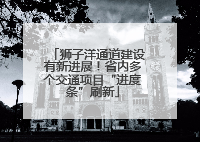 狮子洋通道建设有新进展！省内多个交通项目“进度条”刷新