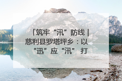 筑牢“汛”防线｜慈利县罗塔坪乡：以“迅”应“汛” 打赢暴雨防御战
