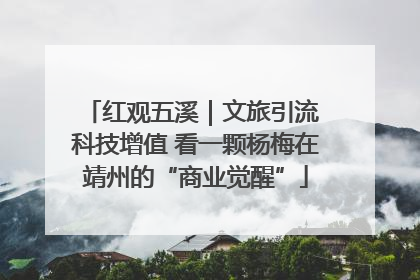 红观五溪｜文旅引流 科技增值 看一颗杨梅在靖州的“商业觉醒”