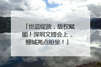 世遗绽放，版权赋能！深圳文博会上，鲤城亮点纷呈！