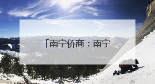 南宁侨商：南宁打造面向东盟人工智能产业高地给侨商提供新机遇