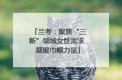 兰考：聚焦“三新”领域女性需求 凝聚巾帼力量