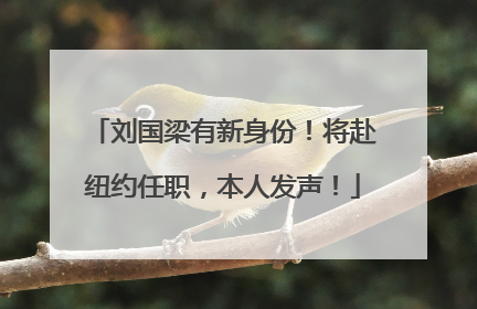 刘国梁有新身份！将赴纽约任职，本人发声！