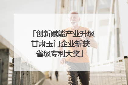 创新赋能产业升级 甘肃玉门企业斩获省级专利大奖