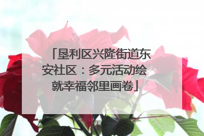 垦利区兴隆街道东安社区：多元活动绘就幸福邻里画卷