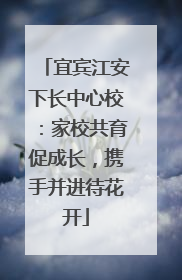 宜宾江安下长中心校：家校共育促成长，携手并进待花开