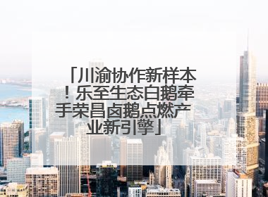 川渝协作新样本！乐至生态白鹅牵手荣昌卤鹅点燃产业新引擎