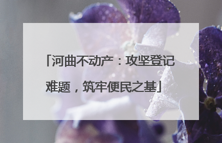 河曲不动产：攻坚登记难题，筑牢便民之基