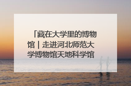 藏在大学里的博物馆｜走进河北师范大学博物馆天地科学馆：在校园里赴一场“宇宙之约”