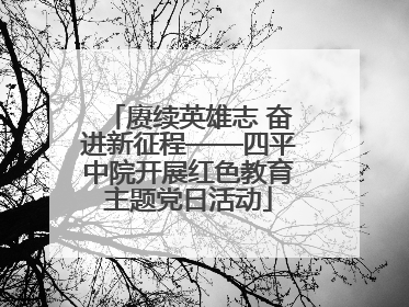 赓续英雄志 奋进新征程——四平中院开展红色教育主题党日活动