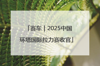 赛车｜2025中国环塔国际拉力赛收官