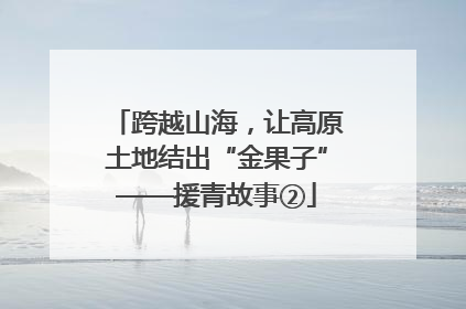 跨越山海，让高原土地结出“金果子”——援青故事②