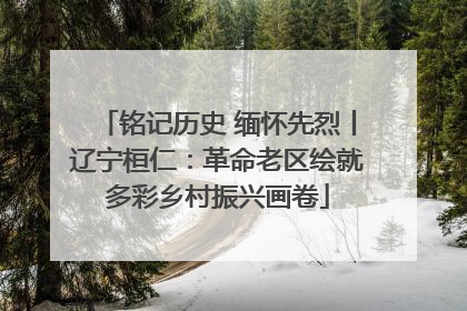 铭记历史 缅怀先烈丨辽宁桓仁：革命老区绘就多彩乡村振兴画卷