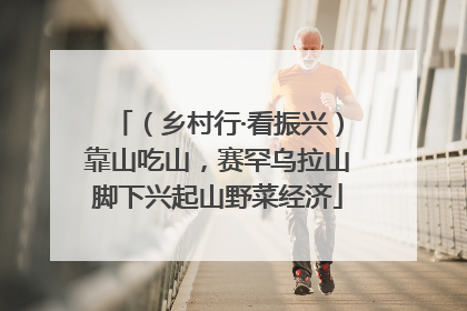 （乡村行·看振兴）靠山吃山，赛罕乌拉山脚下兴起山野菜经济